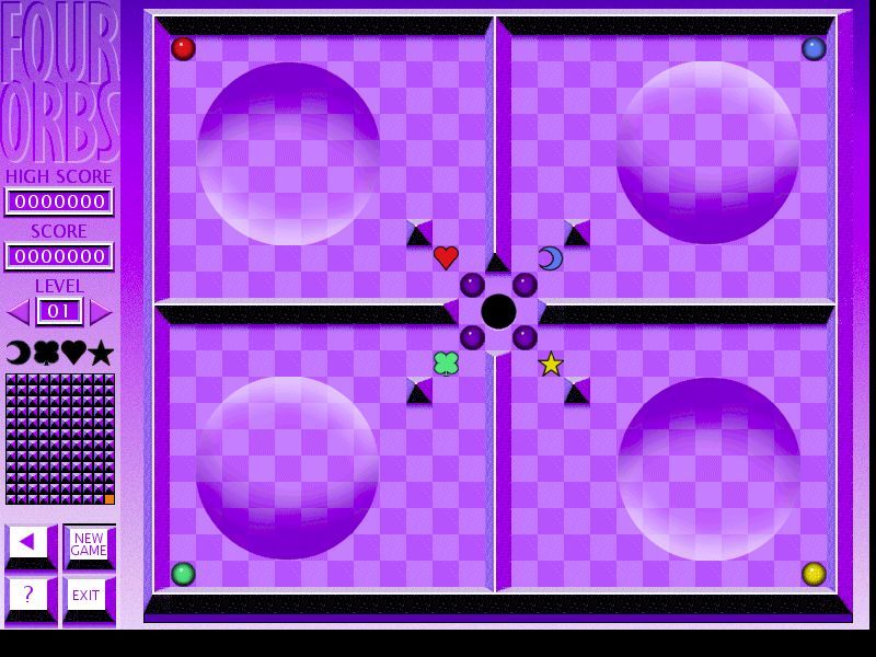 Screenshot of Four Orbs (Windows, 2000) - MobyGames