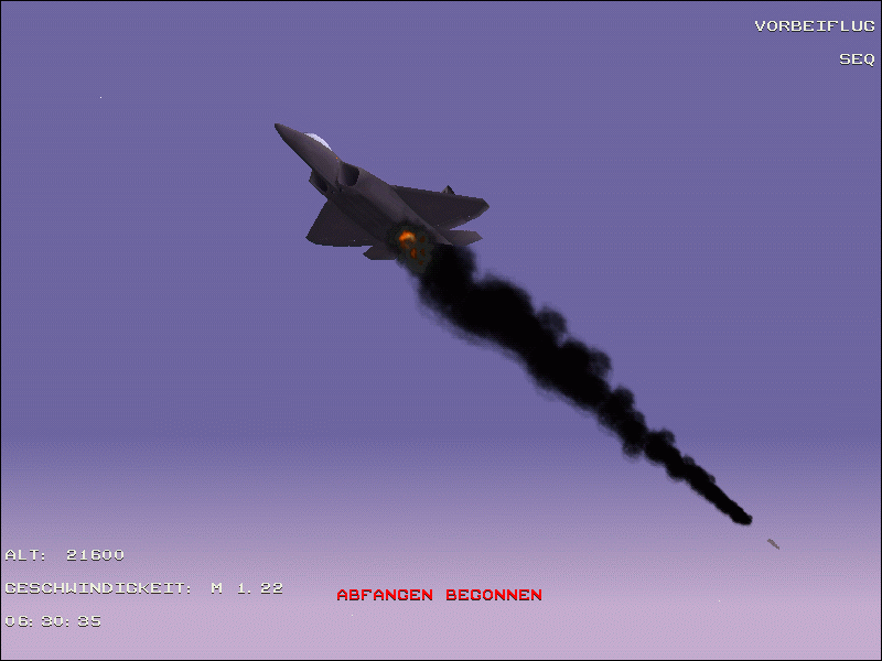 Total Air War (Windows) screenshot: A long black cloud