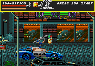 Streets of Rage (Genesis) screenshot: Call for back-up