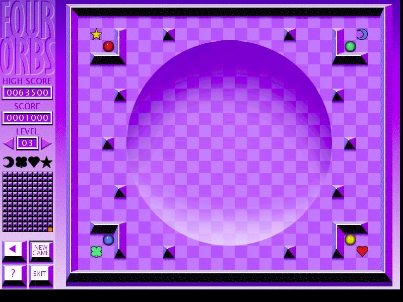 Screenshot of Four Orbs (Windows, 2000) - MobyGames