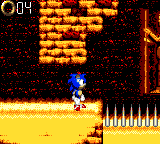 Sonic Blast (Game Gear) screenshot: Spikes again