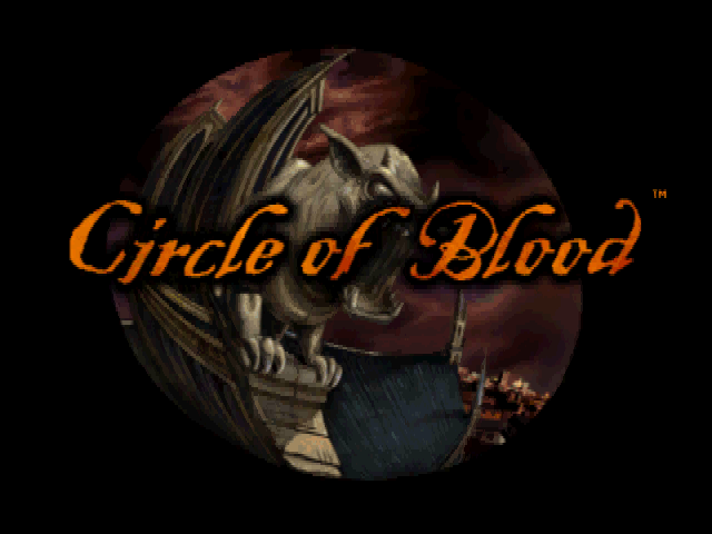 Circle of Blood (DOS) screenshot: Main title