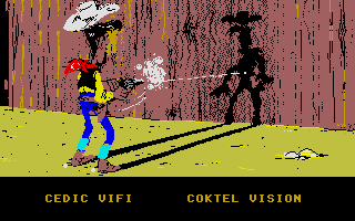 Lucky Luke (Atari ST) screenshot: Main Screen with Companies