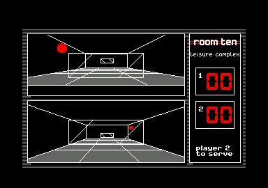 Room Ten (Amstrad CPC) screenshot: Playing the computer