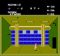 Dirty Pair: Project Eden (NES) screenshot: Section 2.