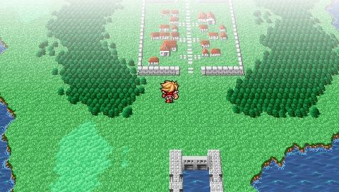 Final Fantasy (PSP) screenshot: Starting location