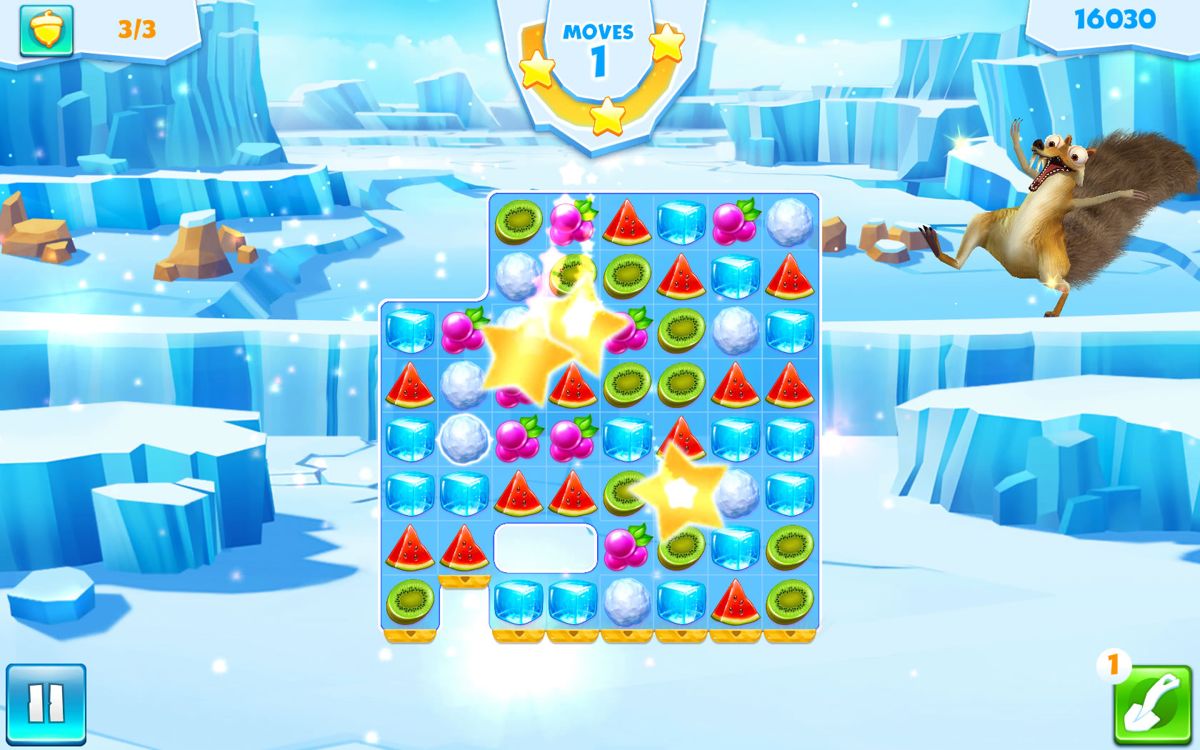 Screenshot of Ice Age Avalanche (Windows Apps, 2015) MobyGames