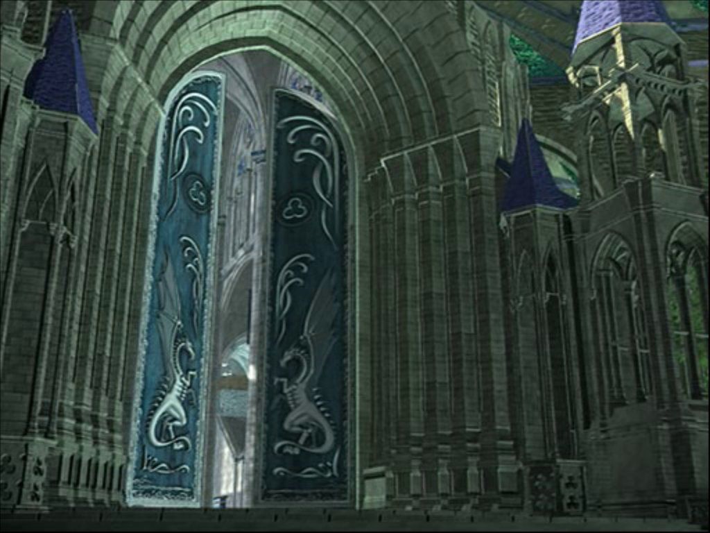 Keepsake (Windows) screenshot: Academy Main Door Opening