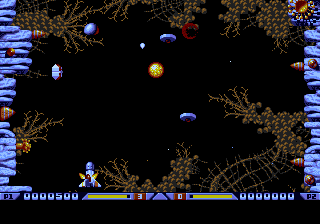 Xenon 2: Megablast (Genesis) screenshot: The game starts
