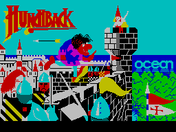 Hunchback (ZX Spectrum) screenshot: Loading screen