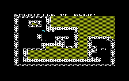 Sword of Fargoal (VIC-20) screenshot: Ready for the next level