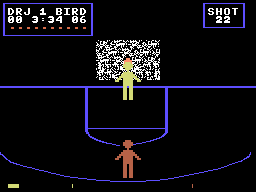 One-on-One (ColecoVision) screenshot: The crowd goes wild!