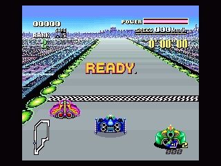 F-Zero (SNES) screenshot: Level 1 starts