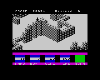 Ant Attack (ZX Spectrum) screenshot: - Believe in the force Willy. Believe it Bro.