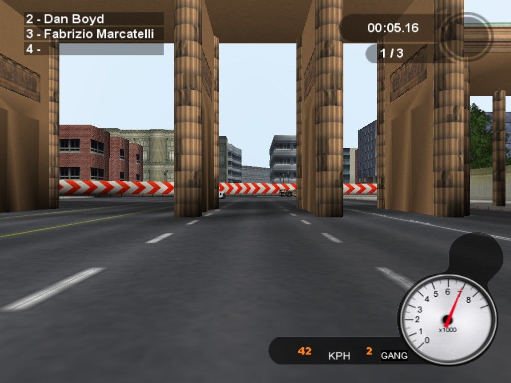 GT Racers (Windows) screenshot: Berlin