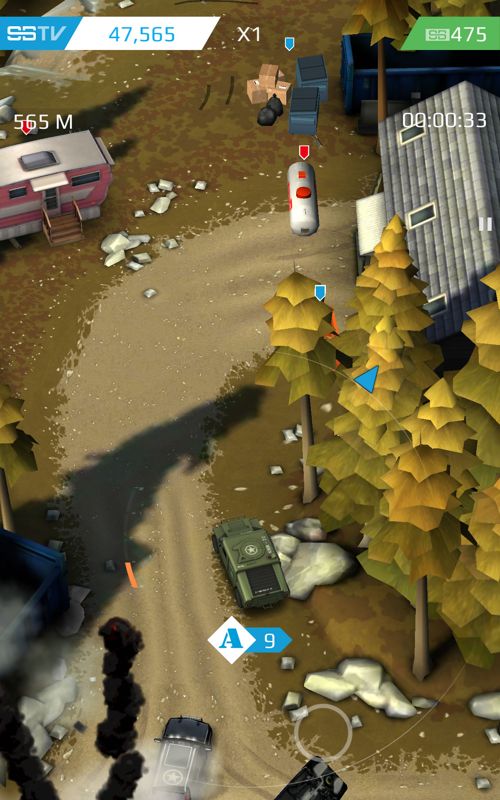 Screenshot of Smash Bandits (Android, 2013) - MobyGames