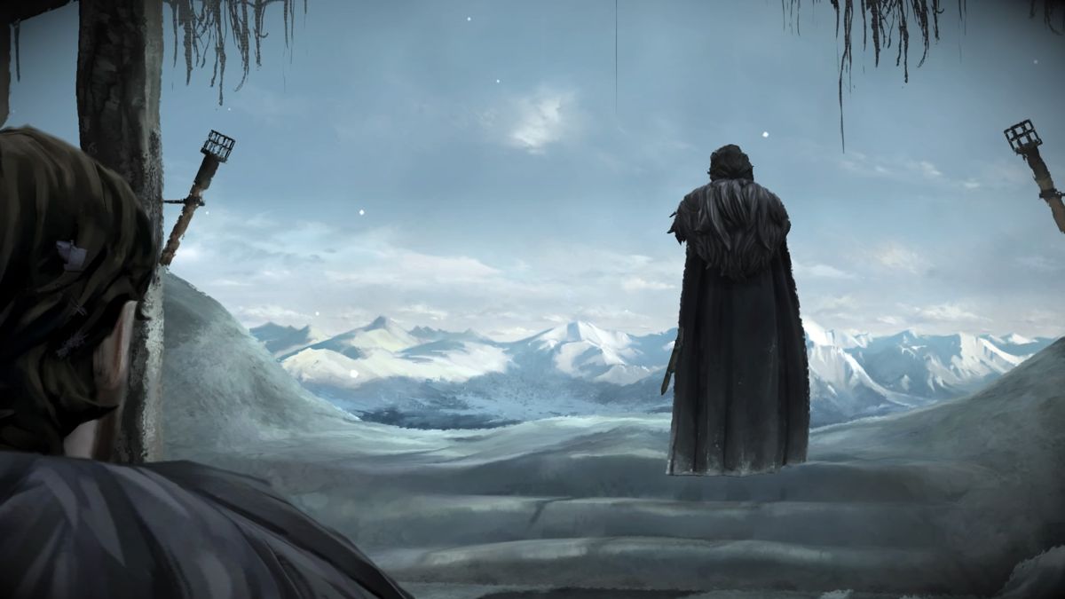 Game of Thrones: Episode Two of Six - The Lost Lords (PlayStation 4) screenshot: Nice view, but also frightening