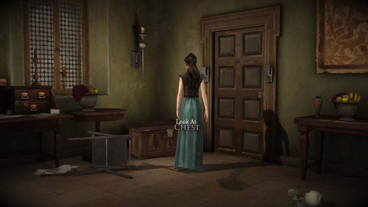 Game of Thrones: Episode Two of Six - The Lost Lords (PlayStation 4) screenshot: Somebody ransacked Mira's room