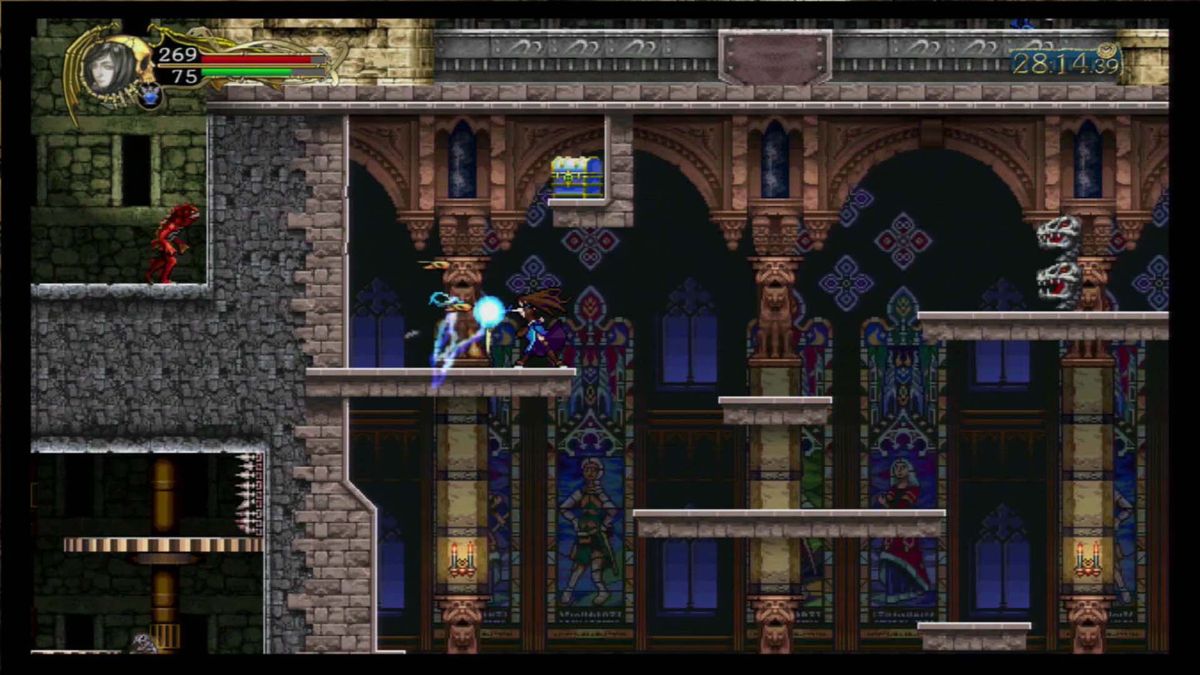 Castlevania: Harmony of Despair (PlayStation 3) screenshot: Detail - lightning bolt spell.
