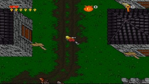 EA Replay (PSP) screenshot: Ultima VII: The Black Gate in full screen mode (stretch 4:3)