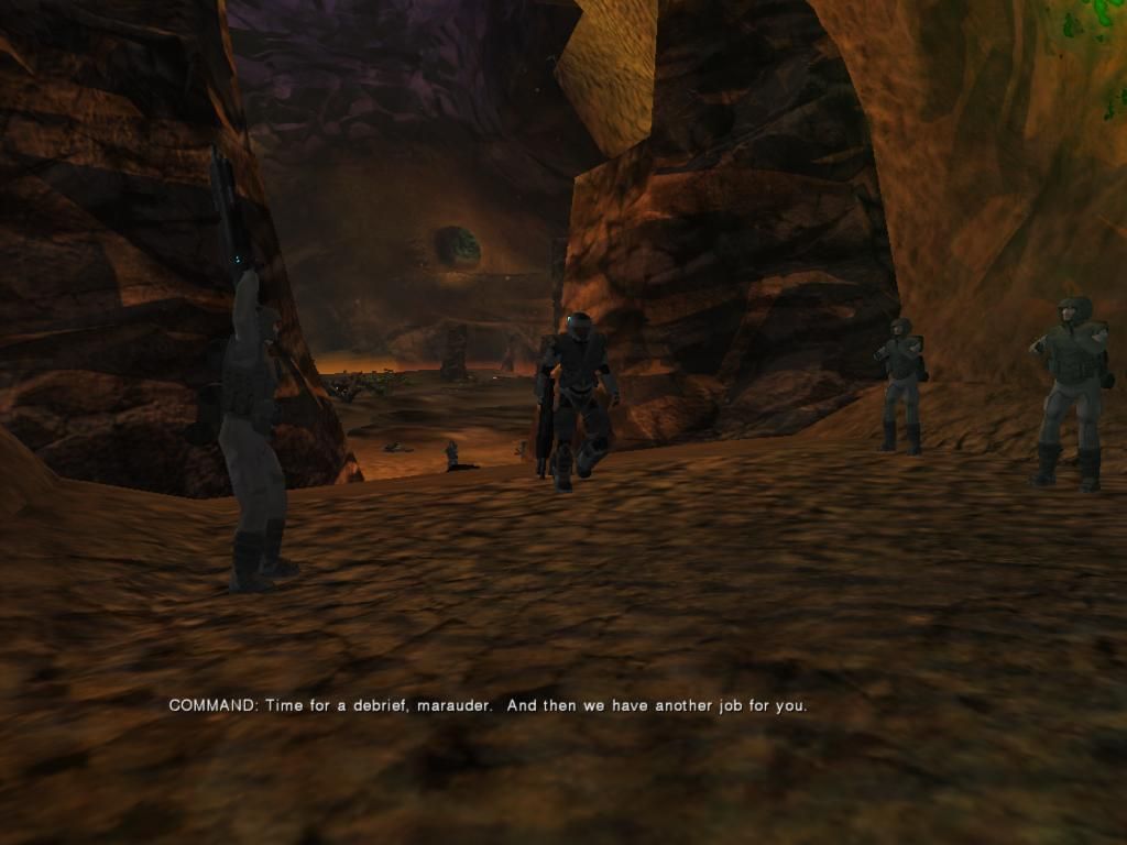 Starship Troopers (Windows) screenshot: Another job well done.