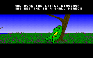 Dork's Dreams (DOS) screenshot: Introduction