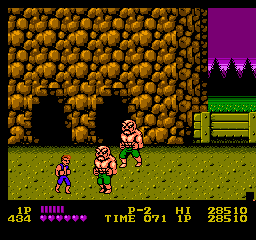 Screenshot of Double Dragon (Arcade, 1987) - MobyGames
