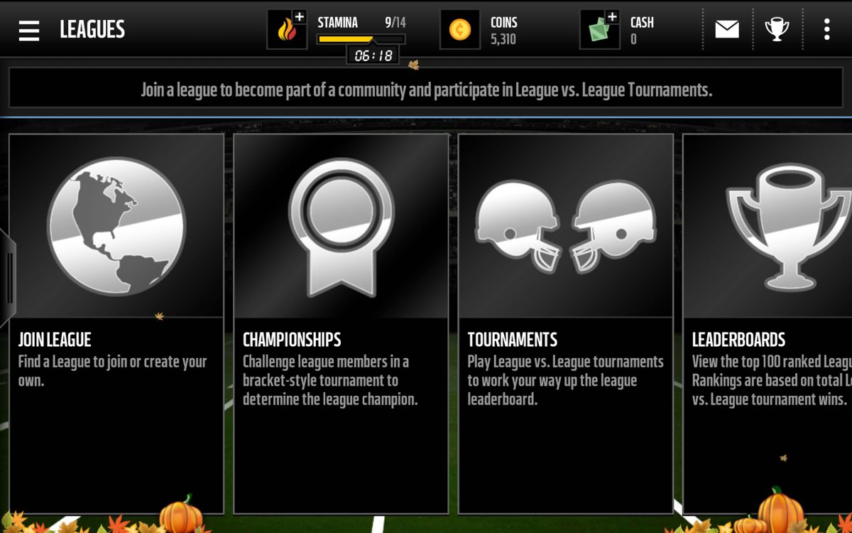 Screenshot of Madden NFL Mobile (Android, 2014) - MobyGames