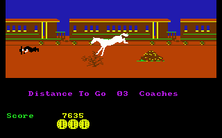 Kane (Commodore 64) screenshot: Horse Ride 2