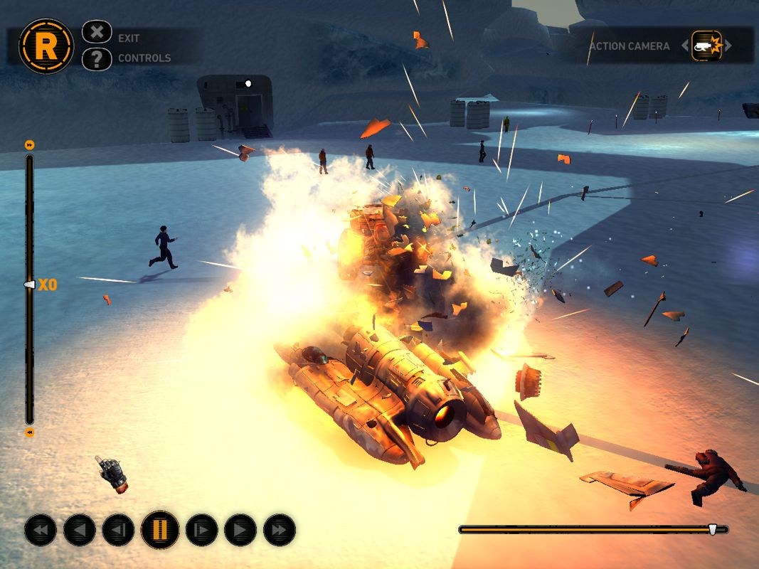 Carmageddon: Reincarnation (Windows) screenshot: Review your roguery with Action Replay