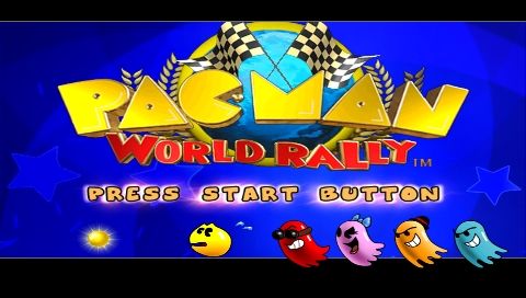 Pac-Man World Rally (PSP) screenshot: Title screen