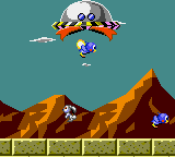 Sonic the Hedgehog 2 (Game Gear) screenshot: Loads of trapped fluffy animals