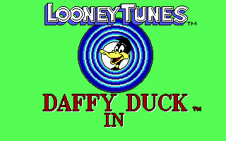 Daffy Duck, P.I.: The Case of the Missing Letters (DOS) screenshot: Looney Tunes presents...