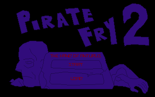 Pirate Fry 2: The Hand of Anturus (Windows) screenshot: Title screen