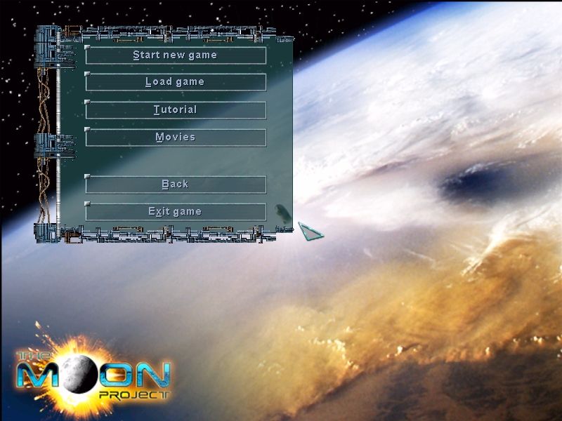 Earth 2150: The Moon Project (Windows) screenshot: United Civilized States menu