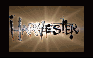 Harvester (DOS) screenshot: Opening movie
