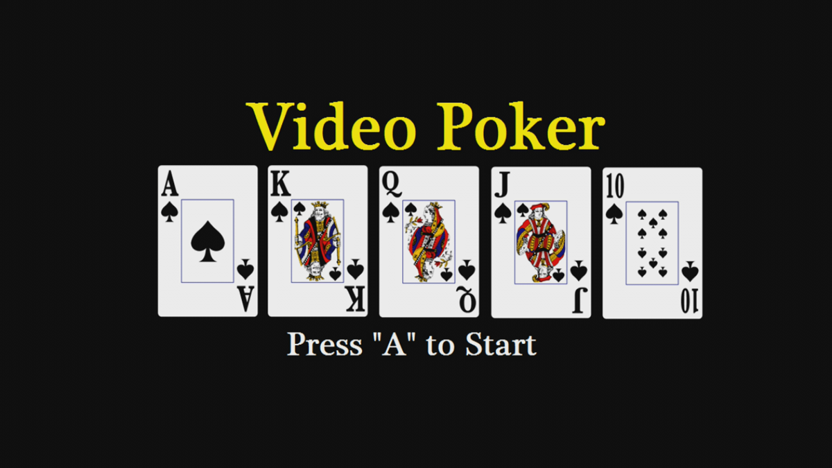 Screenshot of Video Poker (Xbox 360, 2010) MobyGames