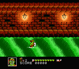 Toxic Crusaders (NES) screenshot: Sewer level