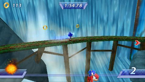 Screenshot of Sonic Rivals (PSP, 2006) - MobyGames
