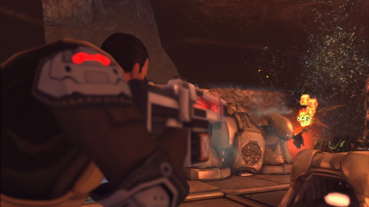 XCOM: Enemy Unknown (PlayStation 3) screenshot: Alien floater destroyed
