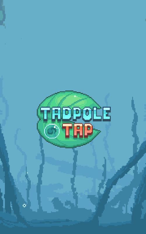 Tadpole Tap (Android) screenshot: Title screen