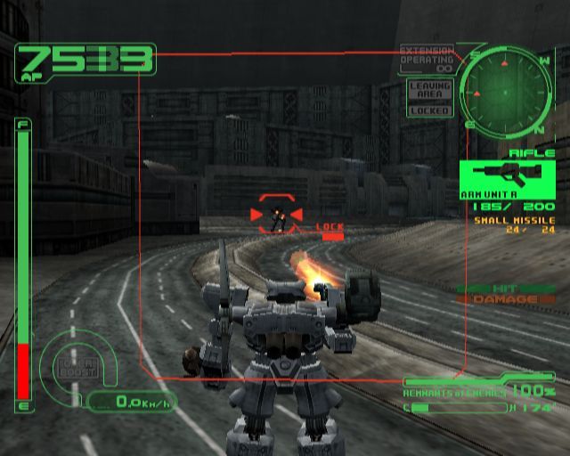 Screenshot of Armored Core 2 (PlayStation 2, 2000) - MobyGames