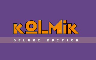 Kolmik: Deluxe Edition (Atari ST) screenshot: Title screen