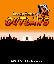 Lucky Luke: Outlaws (J2ME) screenshot: Title screen