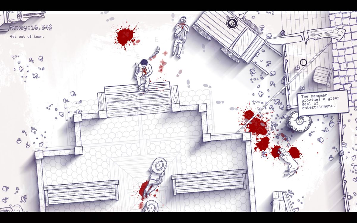12 is Better Than 6 (Windows) screenshot: You need to fight your way out of a church.