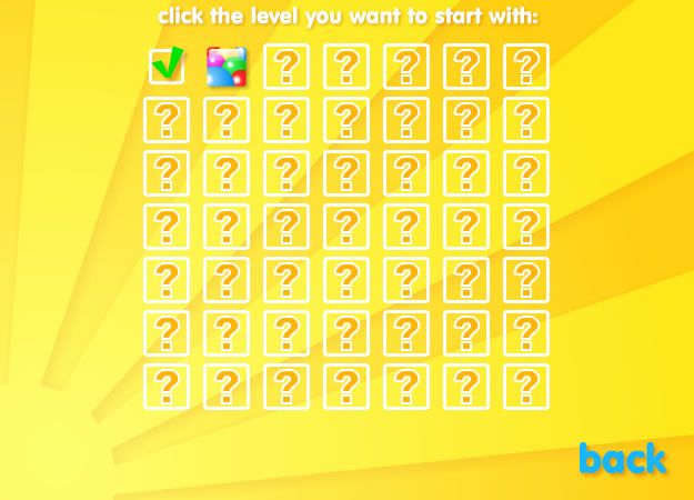 Marbly (Browser) screenshot: Level progress screen