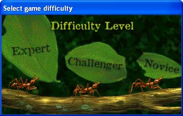 Amazon Trail: 3rd Edition (Windows) screenshot: Select your difficulty level