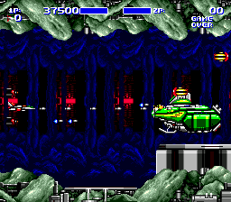 Air Buster (Genesis) screenshot: Start of the second phase
