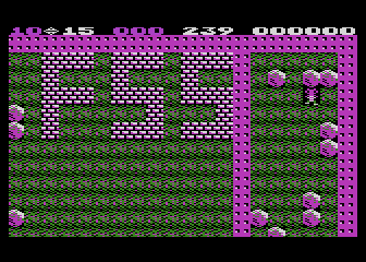 Boulder Dash II: Rockford's Revenge (Atari 8-bit) screenshot: Cave A