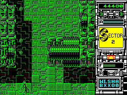 Xenon (ZX Spectrum) screenshot: Second level.